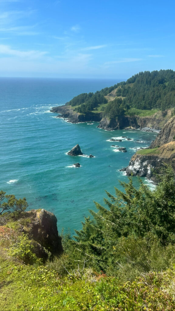 The view from the visitors Center at Cape Foulweather